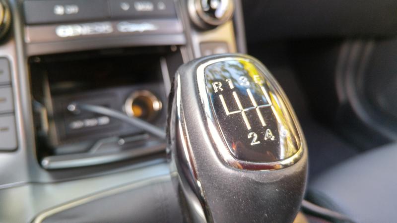 The most problematic thing in the Genesis Coupe is the execution of the shifter (Amou "Joe" Seto/Neon Tommy)