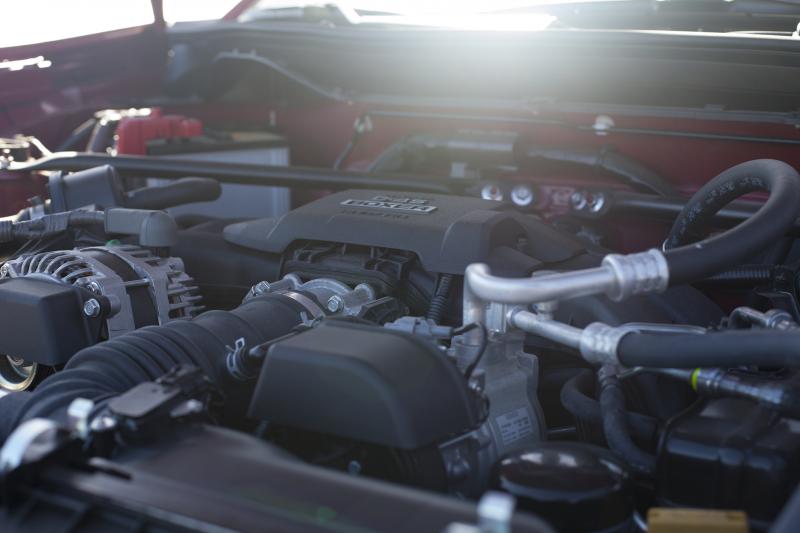 The FA20 engine that powers the FR-S. (Amou "Joe" Seto/ Neon Tommy) The FA20 engine that powers the FR-S. (Amou "Joe" Seto/ Neon Tommy)