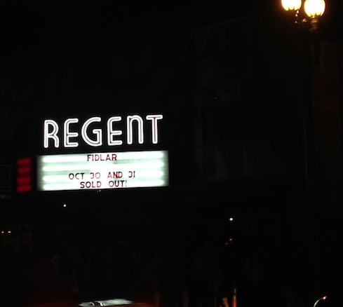 FIDLAR at the Regent Marquee (Vanessa Batyko/Neon Tommy)