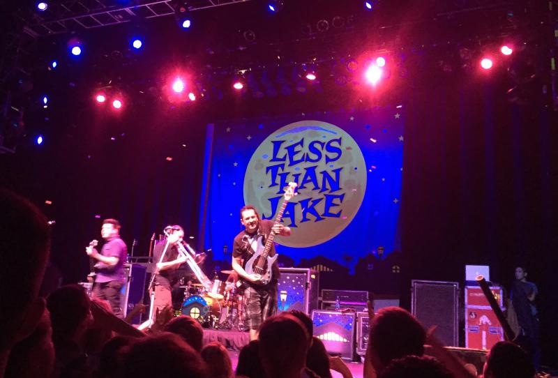 Less Than Jake at the Grove of Anaheim (Carson Beck / Neon Tommy)