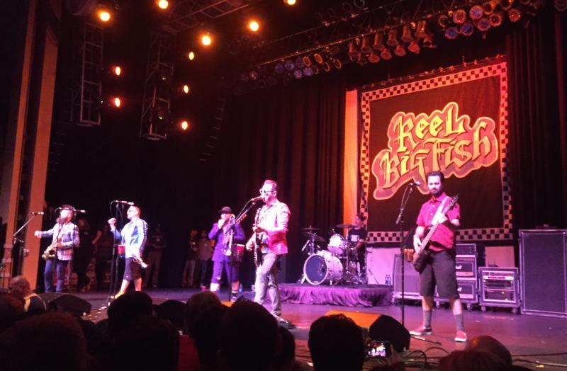 Reel Big Fish at the Grove of Anaheim (Carson Beck / Neon Tommy)