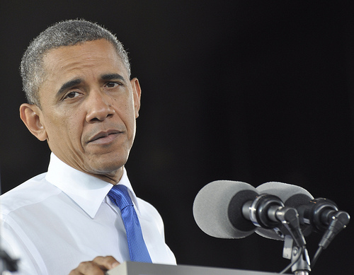 Obama at an event in Virginia on Sept. 27. (r.veronica.decker/Flickr)