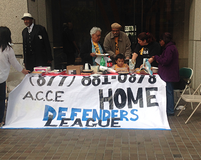 ACCE Table with "Thanksgiving Dinner" (Chole Marie Rivera/Annenberg Media).