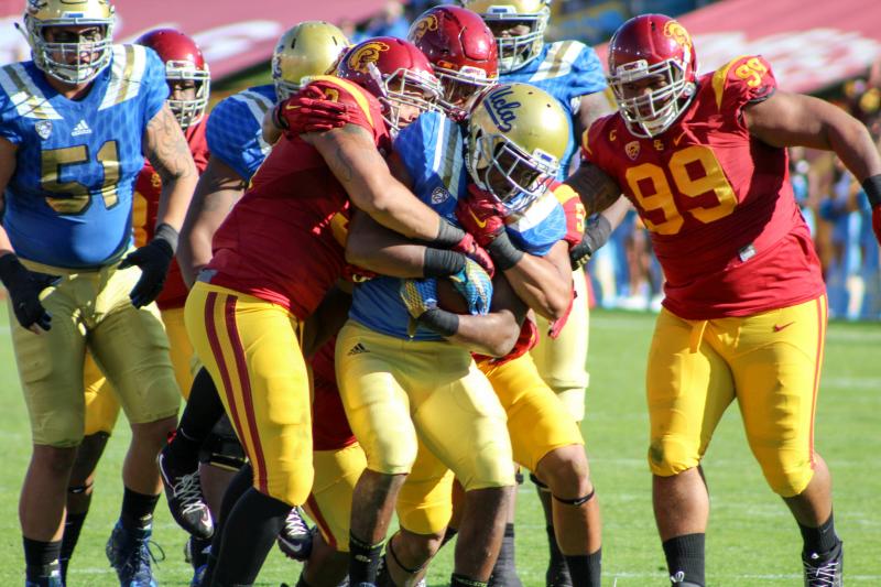 USC beat rival UCLA 40 - 21 last Saturday (courtesy of Daniel Tran)