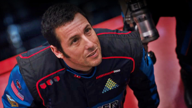 Adam Sandler in "Pixels" (Sony Pictures).