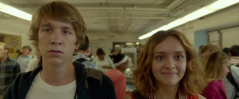 Thomas Mann and Olivia Cooke in "Me and Earl and The Dying Girl" (Fox Searchlight Pictures).