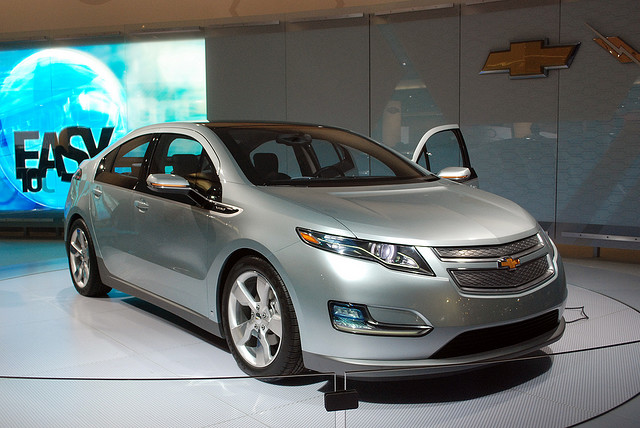 A Chevy Volt (Creative Commons). A Chevy Volt (Creative Commons).