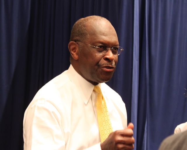 Herman Cain Photo by Tom Dotan