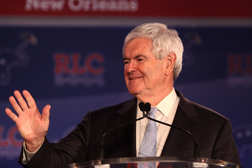 Newt Gingrich, courtesy of Creative Commons