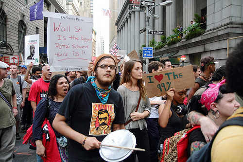 Occupy Wall Street Protestors, Courtesy of Creative Commons Occupy Wall Street Protestors, Courtesy of Creative Commons