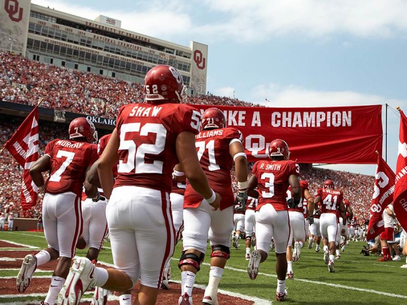 Oklahoma made a strong case for a national title Saturday. (Wikimedia Commons)