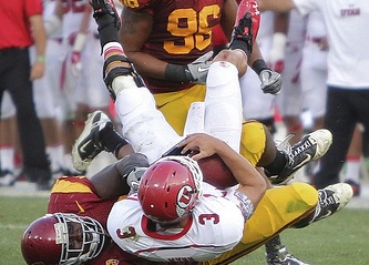 Utah could struggle mightily against ASU's front seven. (McKenzie Carlile/Neon Tommy)
