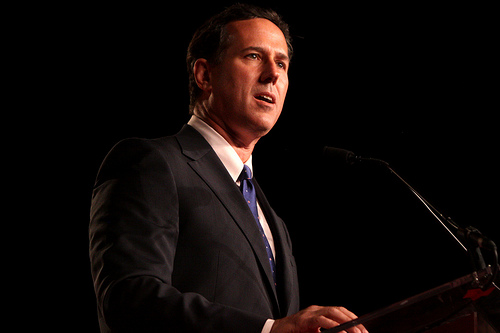 Rick Santorum (Photo courtesy of Gage media; Creative Commons)