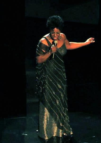 Gladys Knight kicked off the evening's musical performances (Joy Ohiomoba)