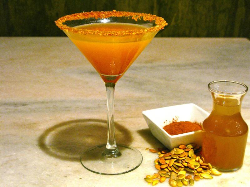 Pumpkin Spiced Martini (Photo courtesy of FIG & OLIVE)