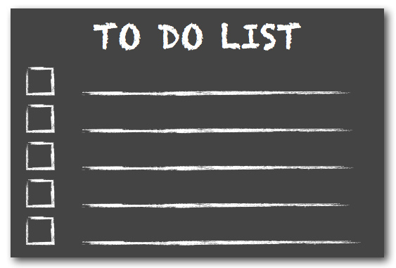 A to-do list will be your best friend. (Creative Commons/Flickr)