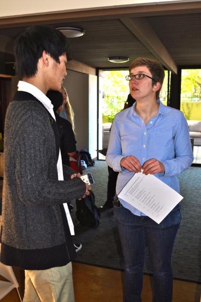 “We organize college students to solve some of the world's most pressing public interest problems,” said Isabel. “We organize college students to solve some of the world's most pressing public interest problems,” said Isabel.