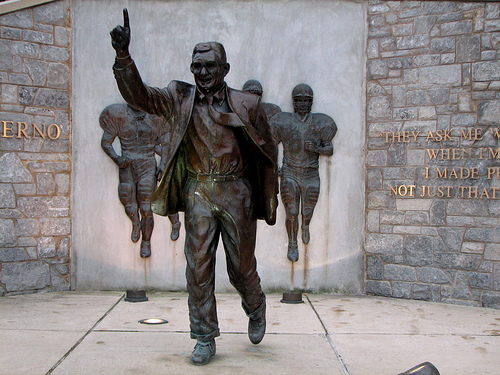 Paterno and others failed to report child abuse. (Creative Commons) Paterno and others failed to report child abuse. (Creative Commons)