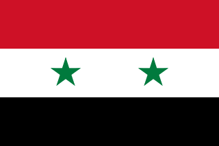 Syria's flag. (Wikimedia Commons)