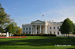 The White House and its lawn. (Flickr Creative Commons)