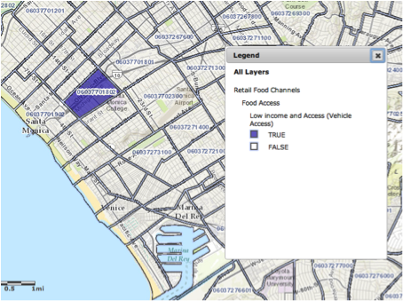 Low Income & Access to Food, West LA             