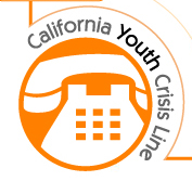 California Youth Crisis Line's logo. California Youth Crisis Line's logo.