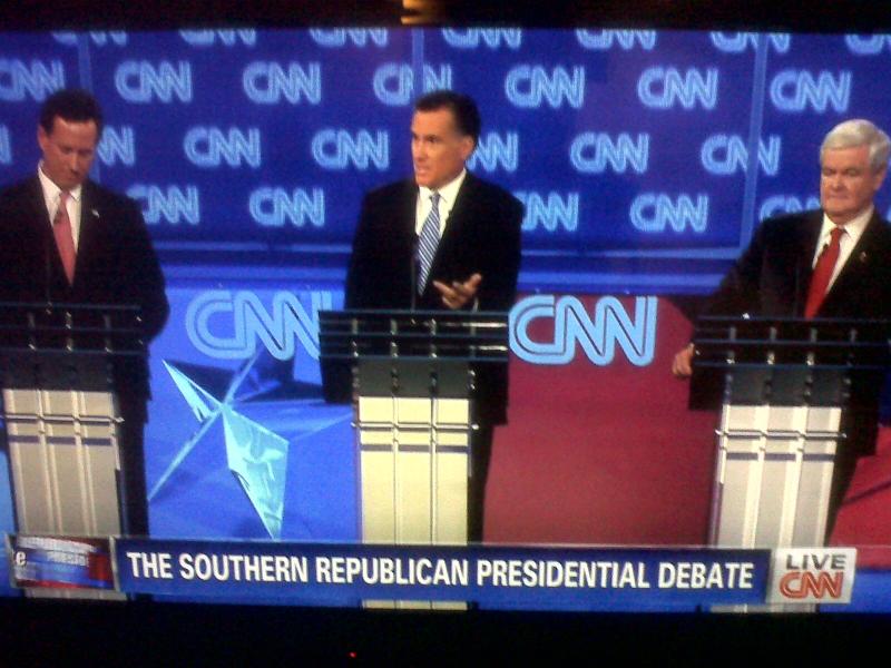 Snapshot of GOP SC debate Snapshot of GOP SC debate