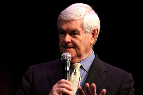 Newt Gingrich's ex-wife claims he asked for an open marriage. (courtesy Creative Commons)