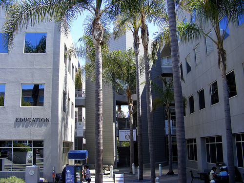 UC Irvine where the protest occured. (courtesy Creative Commons)