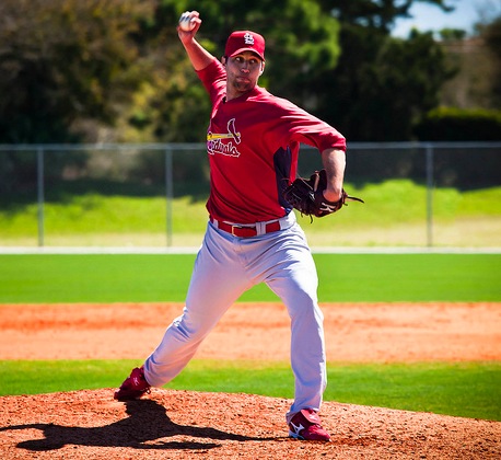 Adam Wainwright finished in the top three of Cy Young voting in 2009 and 2010. (Harsh1.0/Creative Commons)