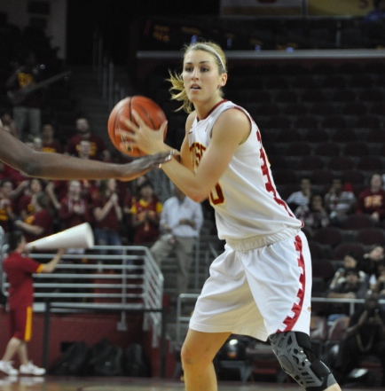 The return of senior Christina Marinacci has not been enough to cure the Trojans. (Avery Mitchell/NT)