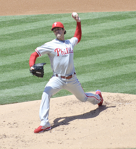 Hamels will likely be the last starter remaining of Philadelphia's "four aces." (SD Dirk/Creative Commons)