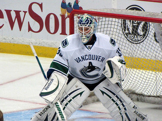 Cory Schneider recorded a sparkling 1.96 GAA in 33 games last season. (Dinur Blum/Creative Commons) Cory Schneider recorded a sparkling 1.96 GAA in 33 games last season. (Dinur Blum/Creative Commons)