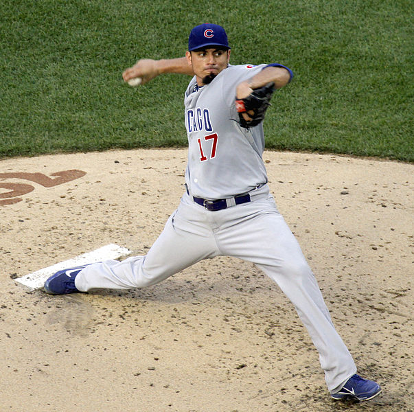 Matt Garza is the effective ace of a largely toothless Cubs rotation. (dbking/Creative Commons)