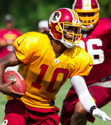 Robert Griffin III is making his case for MVP. (Keith Allison/Creative Commons)