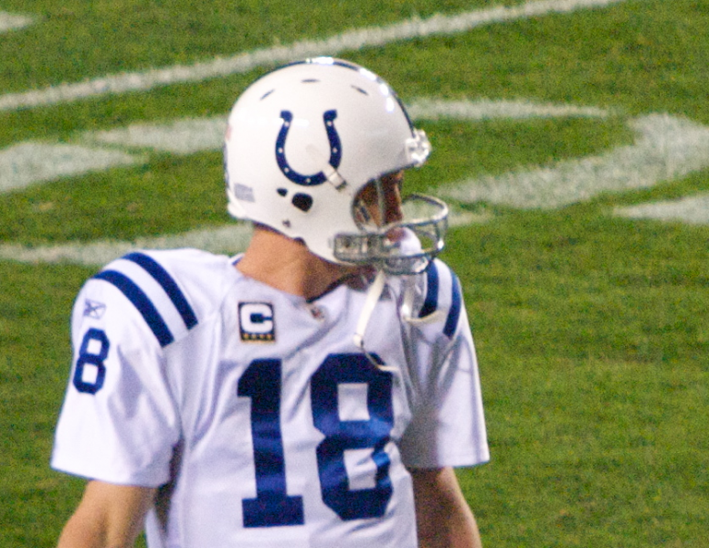 Peyton Manning has been the face of the Colts for a decade. (Chris Staley/Wikimedia Commons)