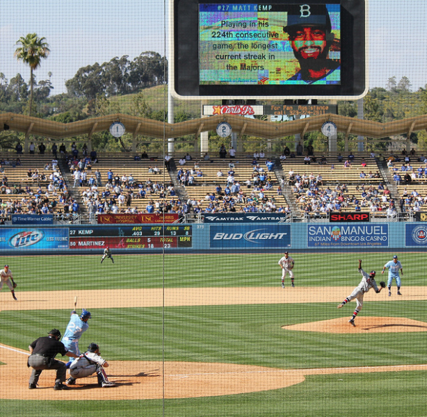 Empty Dodger Stadium (Shotgun Spratling/Neon Tommy)