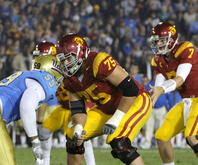 USC OT Matt Kalil (Shotgun Spratling)