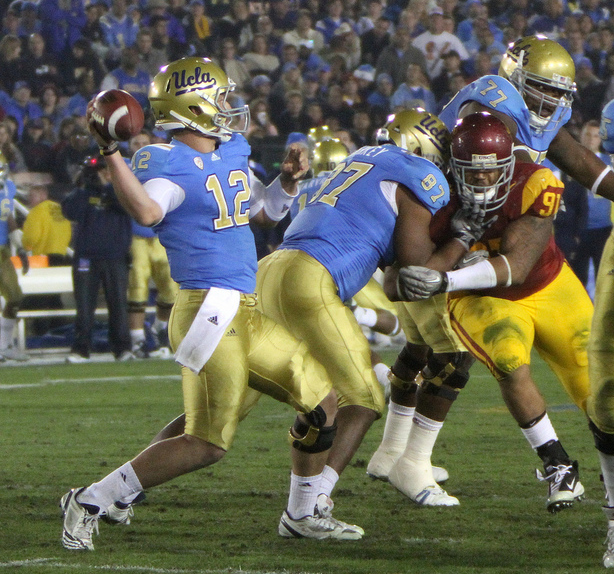 UCLA football (Shotgun Spratling/Neon Tommy)