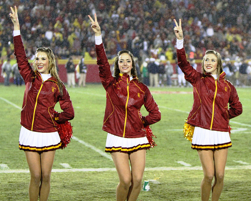 USC has played its home football games at the Coliseum every year since it opened. (Shotgun Spratling/NT)