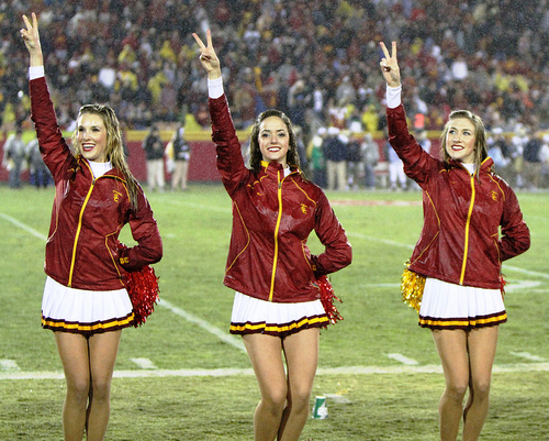 USC has played its home football games at the Coliseum every year since it opened. (Shotgun Spratling/NT) USC has played its home football games at the Coliseum every year since it opened. (Shotgun Spratling/NT)