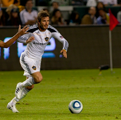 Late sub David Beckham couldn't salvage things for L.A. (© Gregg Kowalski / TheDailySportsHerald)