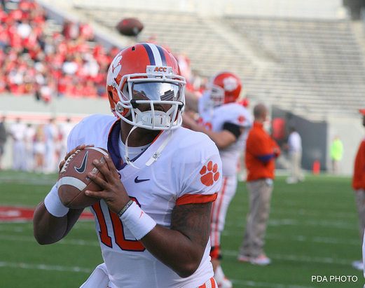 Can Tajh Boyd help Clemson pick up a big upset? (Parker Anderson/Creative Commons)