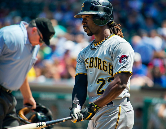 McCutchen has transformed into an offensive force in 2012. (Ben Grey/Creative Commons) McCutchen has transformed into an offensive force in 2012. (Ben Grey/Creative Commons)