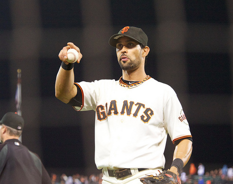 Angel Pagan led the Majors with 15 triples. (Dave R/Creative Commons)