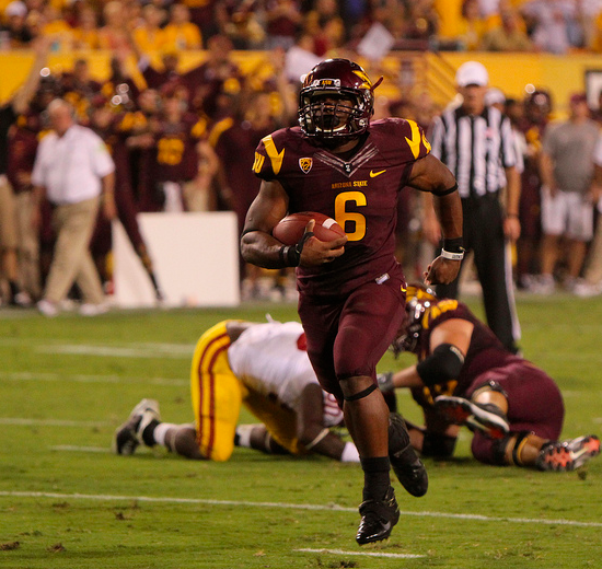 Cameron Marshall ran for 141 yards vs. USC last year. (James Santelli/NT)