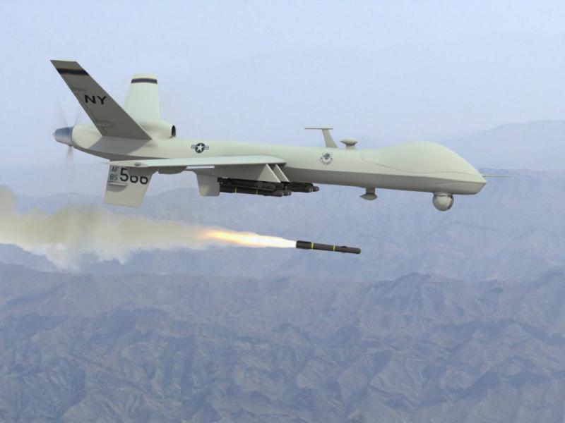 A remotely piloted MQ-9 reaper drone (Charles McCain, Creative Commons)