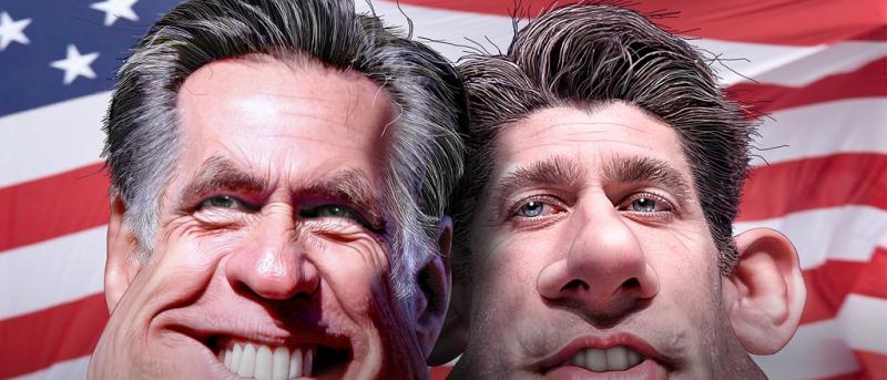 Mitt Romney announced Saturday that his choice for running mate will be Paul Ryan. (DonkeyHotey, Creative Commons) Mitt Romney announced Saturday that his choice for running mate will be Paul Ryan. (DonkeyHotey, Creative Commons)