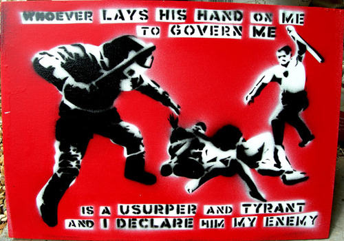 A prime example of art-as-activism. (Rob Pugh) A prime example of art-as-activism. (Rob Pugh)