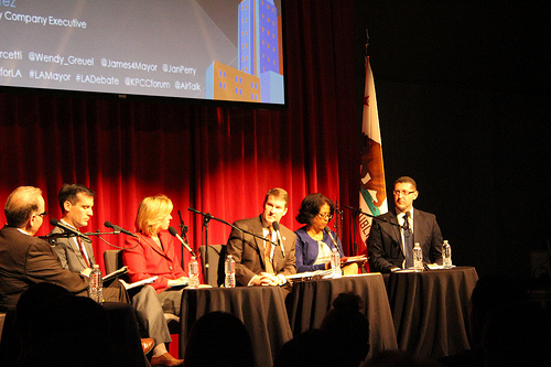 James was an outspoken critic of both Garcetti and Greuel during the primary campaigns. (Neon Tommy)